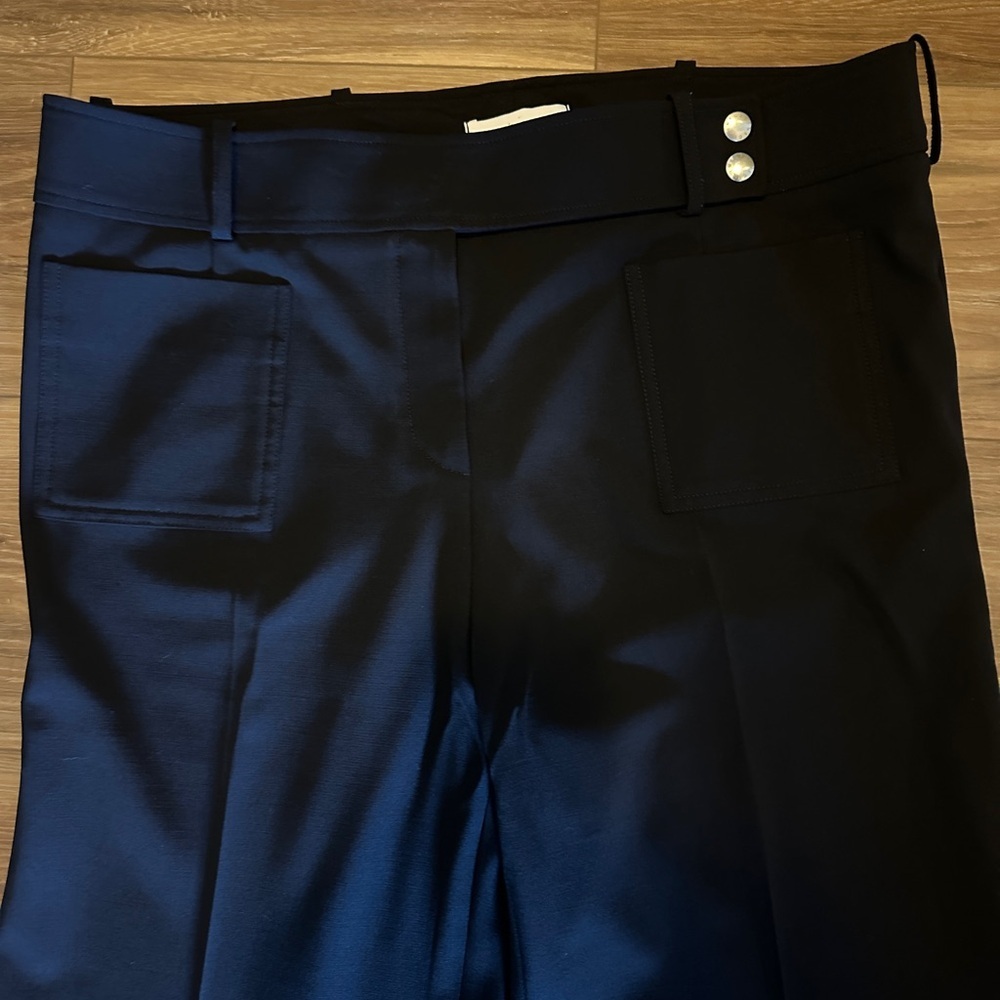 Celine Women’s Black Wool Trousers Size 44. 90s Vibes - Picture 9 of 16